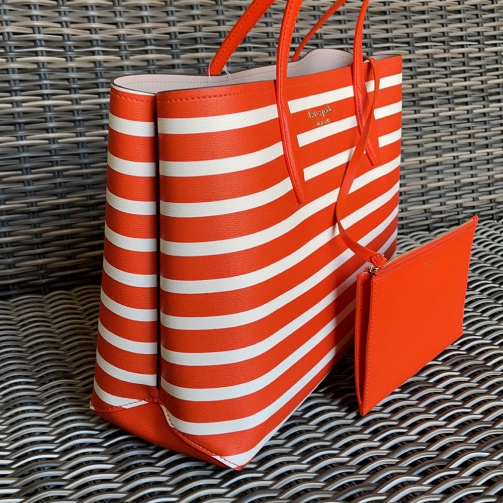 Kate Spade All Day Sailing Stripe Large Tote - Picture 15 of 16